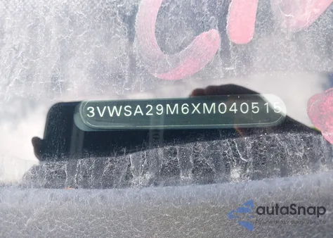 1999 Volkswagen Jetta Gls from USA, damaged, VIN 3VWSA29M6XM040515